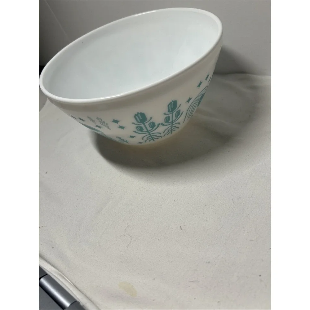 Vintage PYREX  Amish Butter Print Mixing Bowl   6 Cup G19